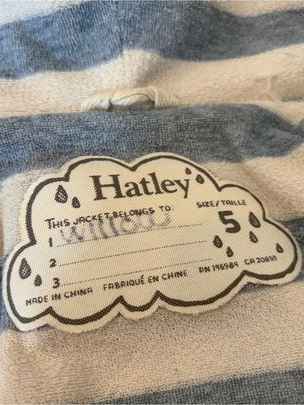 Hatley Metallic Pink Stars Raincoat Girls 5